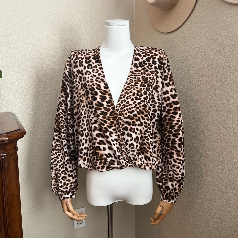 Leopard Print Blouse